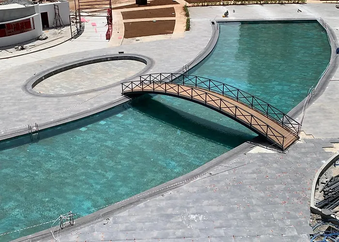 アパート Cozy With Rooftop-riverside Life Iskele Trikomo